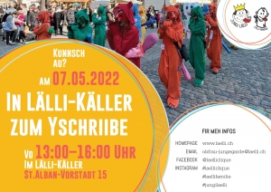 Yschriibe im L&auml;lli-Keller
